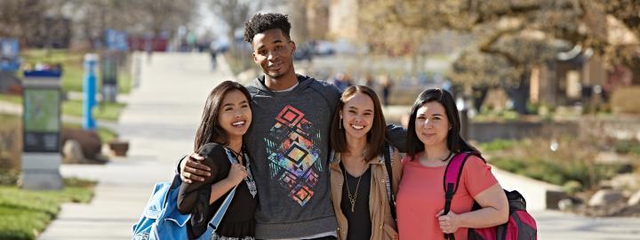 Students outdoors